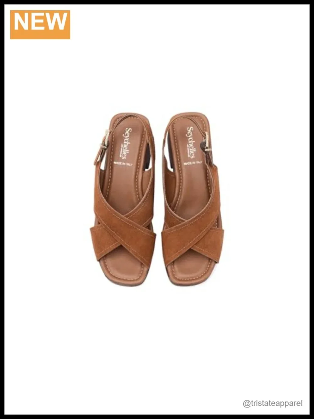 Suede Slingback Block Heel Open Toe Cushioned Sandals